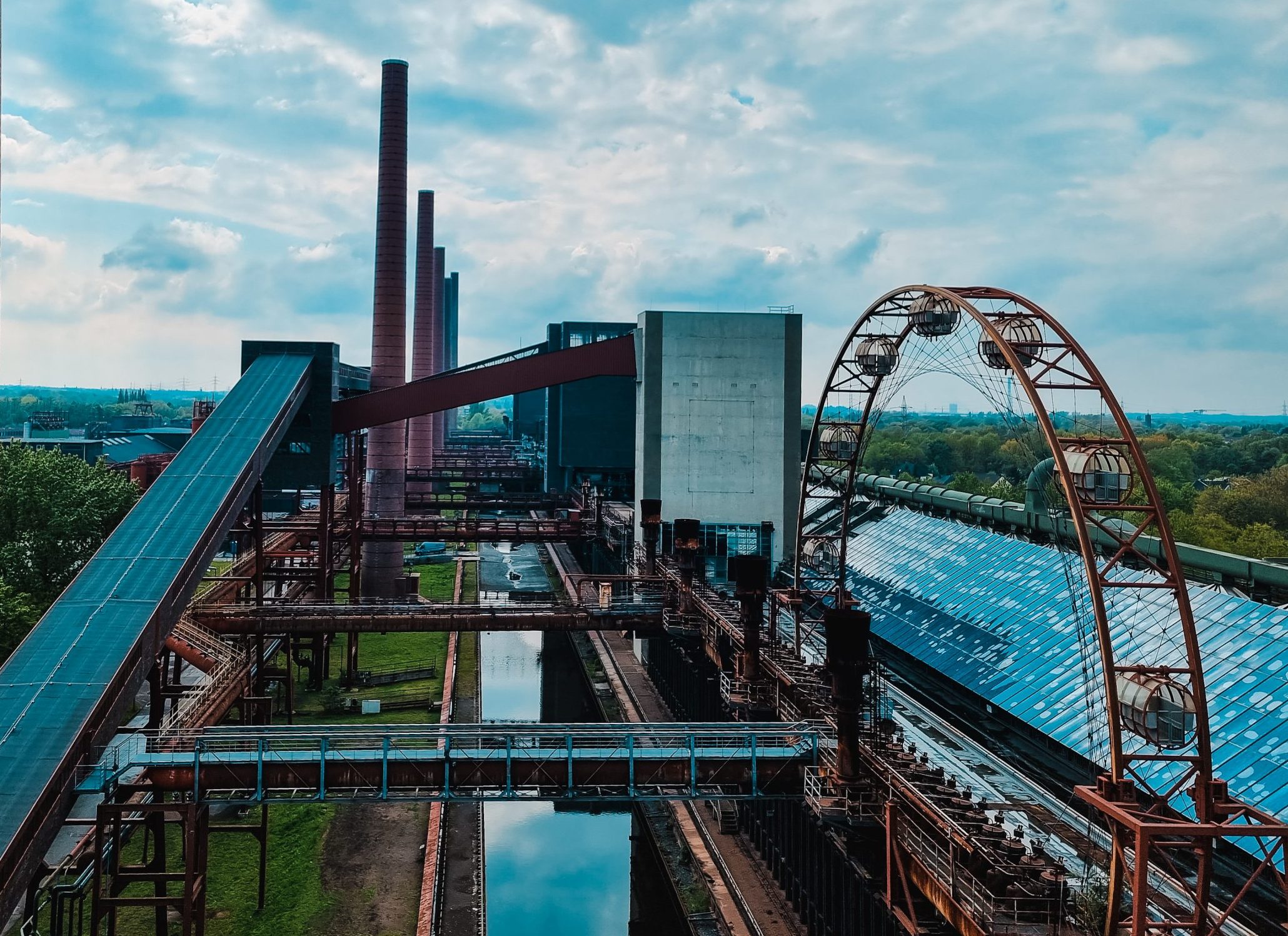 Zeche Zollverein and the mammoths of the Ruhr region