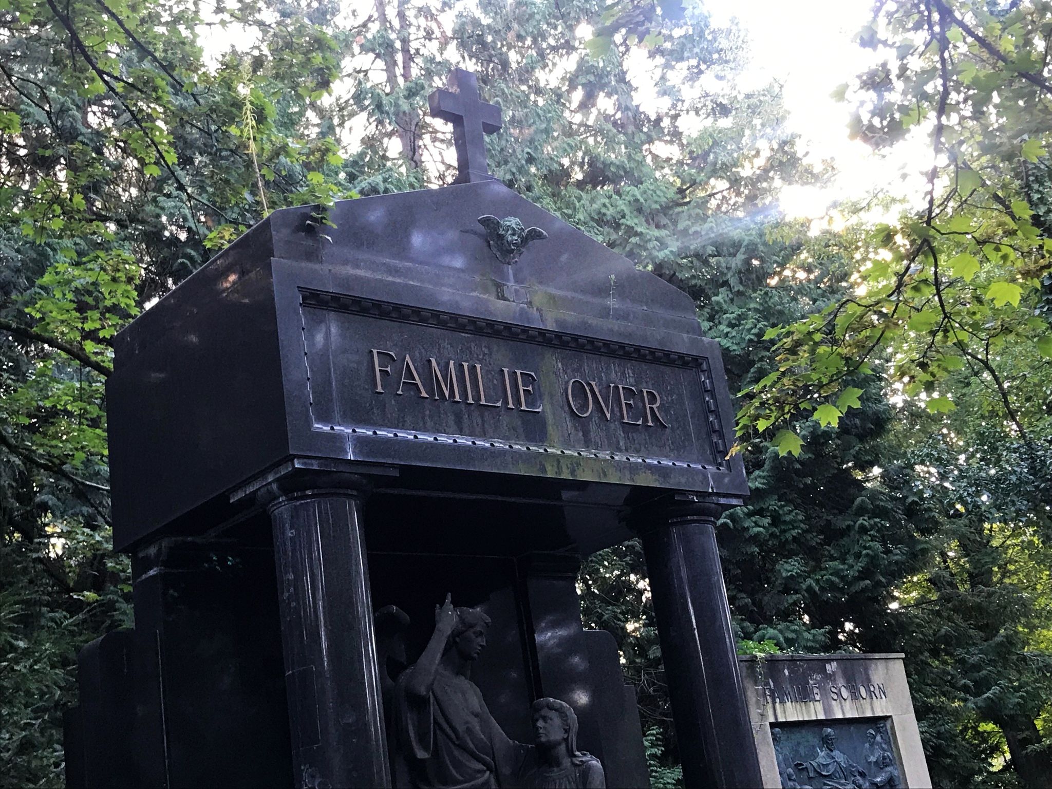 grave of family Over at Melaten cemetery in Cologne